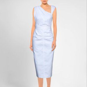 N°21 asymmetrical sophisticated contemporary white dress 100% Cotton